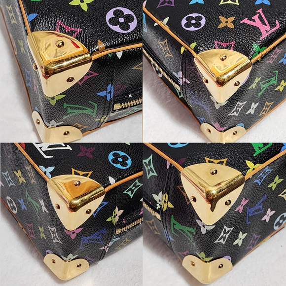 Authentic Louis Vuitton Black multicolor trouville - Picture 11 of 14